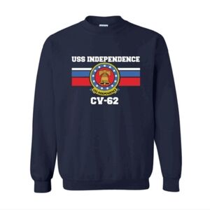 Marine USS Independence CV-62 Crest Sweatshirt